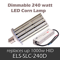 ELS 240 watt Dimmable LED Corn Lamp