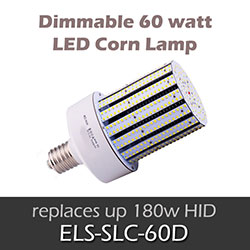 ELS 60 watt Dimmable LED Corn Lamp