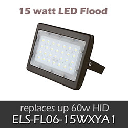 15 watt LED Flood Fixture