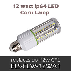 ELS 12 watt IP64 LED Corn Lamp