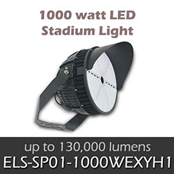 ELS 1000 watt LED Stadium Light