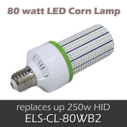 ELS 80 watt LED Corn Lamp